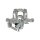 Rear left brake calliper METZGER for OPEL ASTRA J