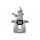 Rear left brake calliper METZGER for SKODA OCTAVIA III