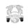 Brake caliper front left METZGER for RENAULT CLIO IV
