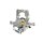 Rear left brake calliper METZGER for OPEL ZAFIRA TOURER