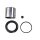 Repair kit brake caliper METZGER for i20 II