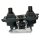 Ignition coil Dual ignition coil, with output stage, with heat sink METZGER for AUDI A4 B5