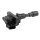 Ignition coil incl. spark plug connector METZGER for MAZDA 323 F