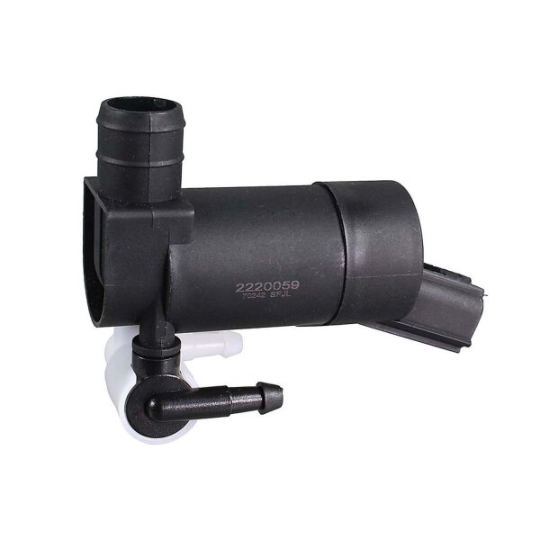 Windscreen washer pump front dual pump METZGER for FORD FOCUS III