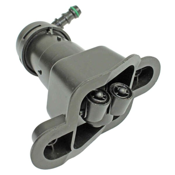 Washer fluid nozzle headlight washer front left METZGER for AUDI A4 B7
