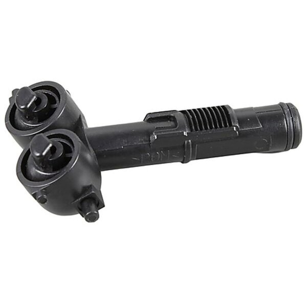 Washer fluid nozzle, front left headlight washer METZGER for PORSCHE CAYENNE