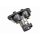 Washer fluid nozzle, front left headlight washer METZGER for BMW 5 (E39)
