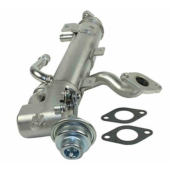 Kühler Abgasrückführung mit Dichtungen ohne AGR-Ventil METZGER für u.a. AUDI A4