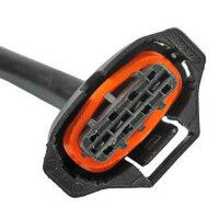 Lambda sensor 430mm heated METZGER for OPEL ASTRA H