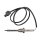 Exhaust gas temperature sensor exhaust manifold 550mm METZGER for MERCEDES C-KLASSE (W203)