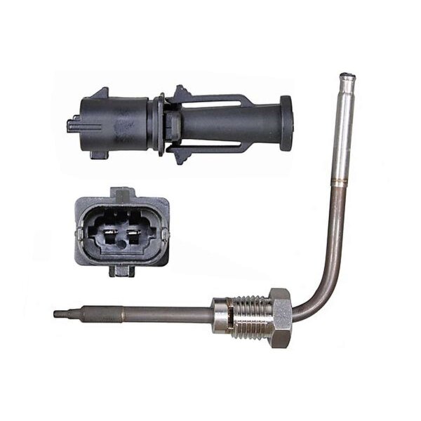 Exhaust gas temperature sensor soot particle filter 155mm METZGER for FIAT 500L (351_)