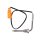 Sensor Exhaust Gas Temperature 350 mm cable 2-pin METZGER for e.g. AUDI A8