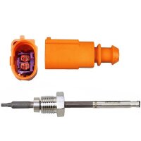 Exhaust gas temperature sensor 740mm METZGER for AUDI A4 B8
