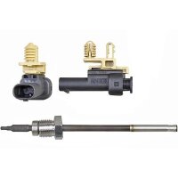 Exhaust gas temperature sensor 230mm METZGER for OPEL...