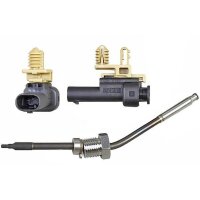Exhaust gas temperature sensor 425mm METZGER for OPEL...