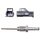 Exhaust gas temperature sensor 450mm METZGER for FORD FOCUS II