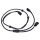Rear wheel speed sensor Inductive sensor METZGER for SEAT ALHAMBRA (7V8)