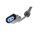 Wheel speed sensor rear left 1,400mm METZGER for FORD TRANSIT panel van