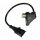 Camshaft position sensor 250mm Hall sensor METZGER for OPEL OMEGA B