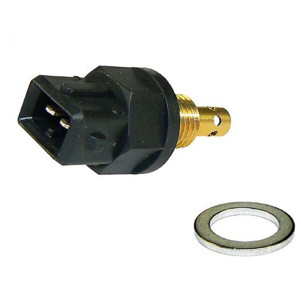 Intake Air Temperature Sensor black METZGER suitable for e.g. AUDI A6