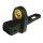 Intake Air Temperature Sensor black METZGER suitable for e.g. AUDI A6