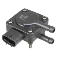 Sensor exhaust pressure after soot particle filter...