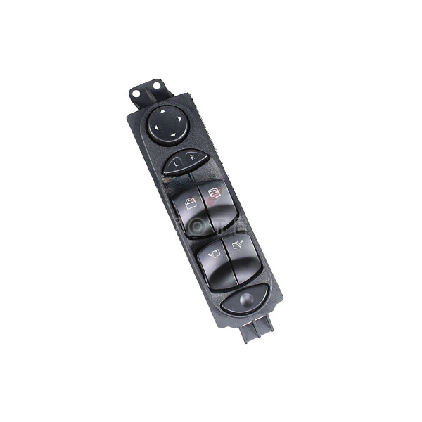 Power Window Switch front 14-pin black METZGER for e.g. MB SPRINTER