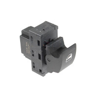 Power Window Switch 6-pin black METZGER suitable for e.g....