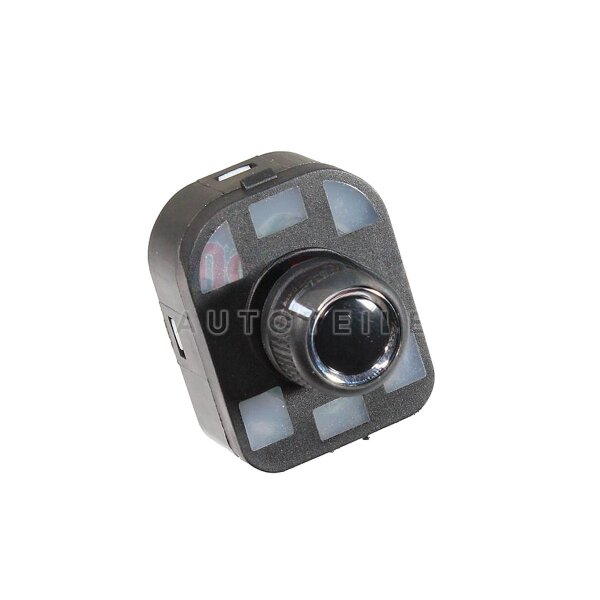 Schalter Außenspiegelverstellung chrom schwarz METZGER für u.a. AUDI A4