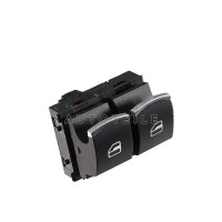 Schalter Fensterheber vorne 4-polig chrom schwarz METZGER...