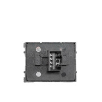 Schalter Fensterheber vorne 4-polig chrom schwarz METZGER...