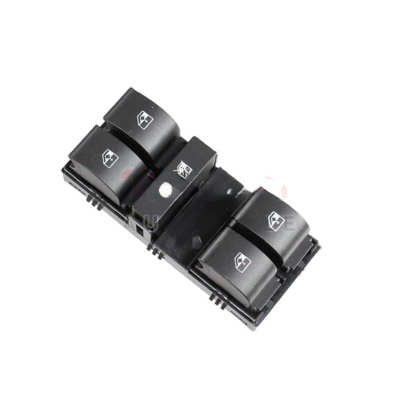 Power Window Switch front 12-pin black METZGER for e.g. FIAT DOBLO