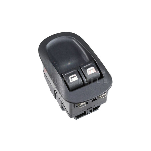 Schalter Fensterheber fahrerseitig 6-polig schwarz METZGER für u.a. PEUGEOT 206