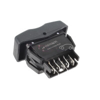 Power Window Switch centre console 5-pin black METZGER...