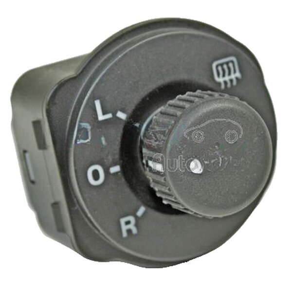 Schalter Außenspiegelverstellung 10-polig schwarz METZGER für u.a. SKODA FABIA