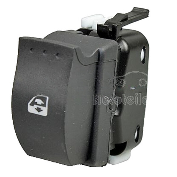 Schalter Fensterheber hinten rechts 6-polig schwarz METZGER für RENAULT ESPACE