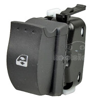 Schalter Fensterheber hinten rechts 6-polig schwarz...