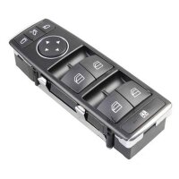 Window lifter switch driver side METZGER for MERCEDES...
