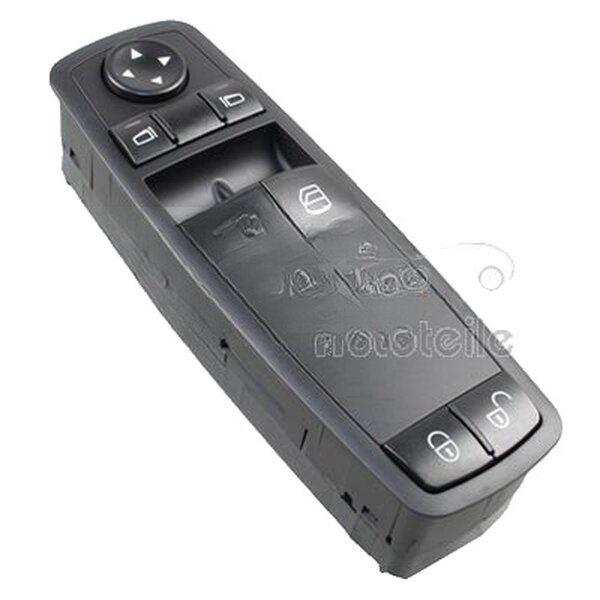 Power Window Switch drivers side 3-pin black METZGER for e.g. MB A-CLASS