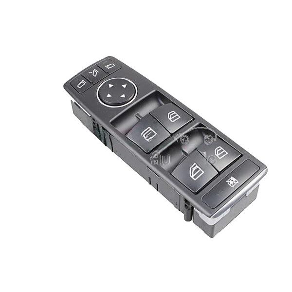 Power Window Switch drivers side 3-pin black METZGER for e.g. MB C-CLASS