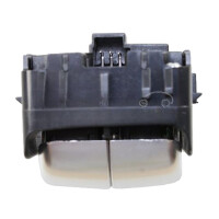 Schalter Fensterheber fahrerseitig chrom schwarz METZGER...