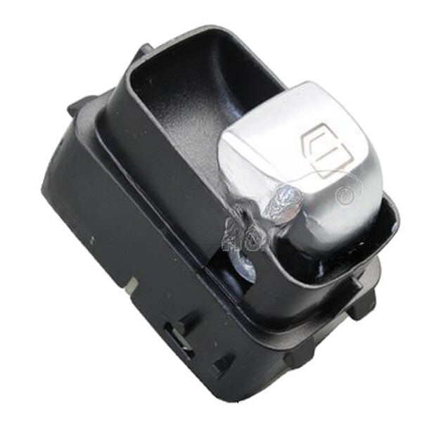 Schalter Fensterheber 4-polig chrom schwarz METZGER für u.a. MB C-KLASSE