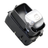 Schalter Fensterheber 4-polig chrom schwarz METZGER...