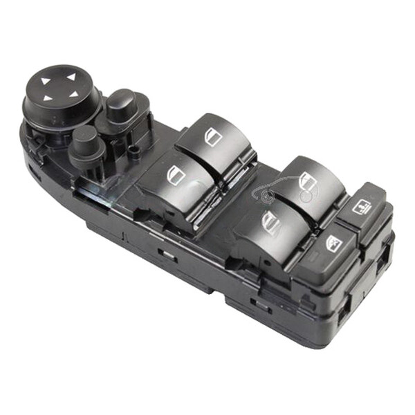Power Window Switch front 4-pin black METZGER for BMW 5 Series and others