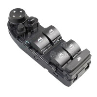 Power Window Switch front 18-pin black METZGER for BMW 1...