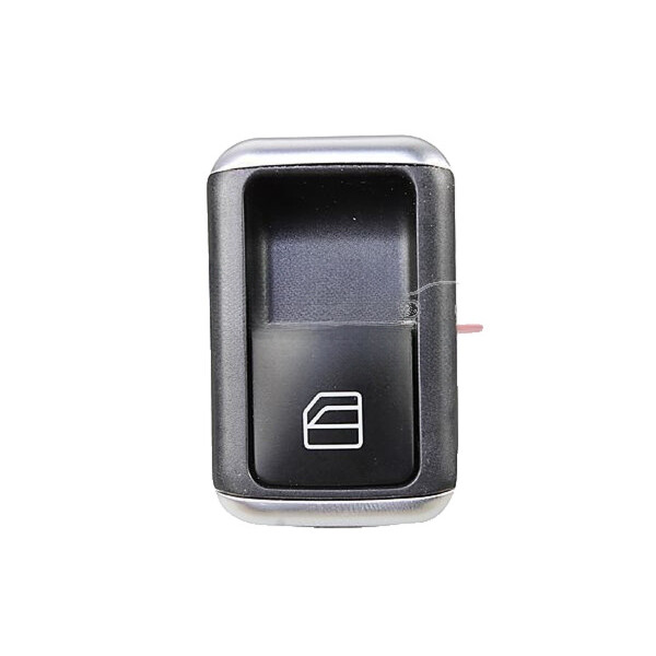 Schalter Fensterheber 4-polig chrom schwarz METZGER für u.a. MB E-KLASSE