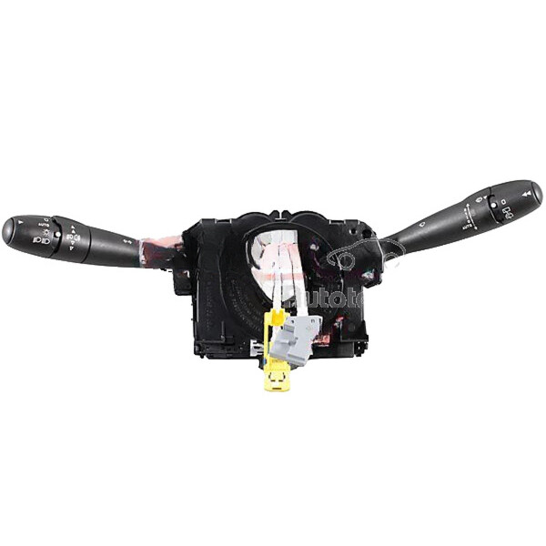 Steering Column Switch with wipe-wash function black METZGER for CITROËN C3