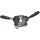Steering Column Switch with wipe-wash function black METZGER for PEUGEOT 206+