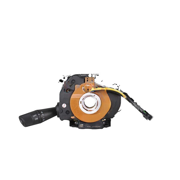 Steering Column Switch with wipe-wash function black METZGER for FIAT DOBLO