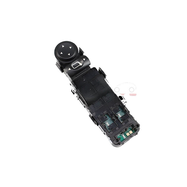 Power Window Switch drivers side 6-pin black METZGER for CITROËN C4 and others